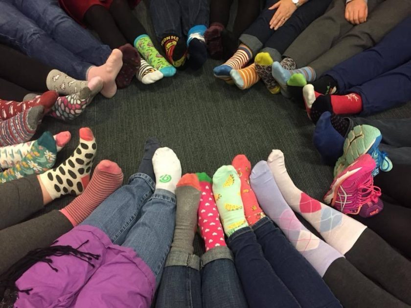 Put on your silly socks for Down Syndrome Awareness Week